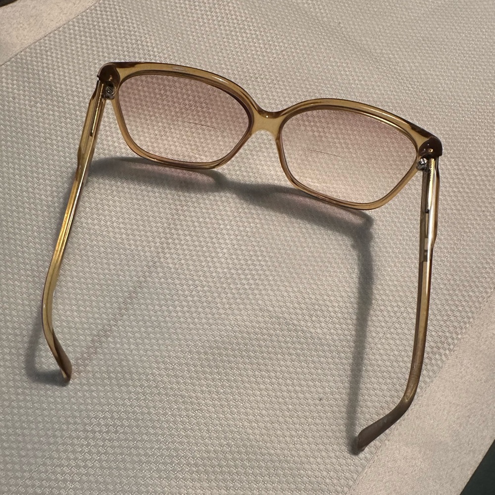 Vintage Dior Gold-Tinted Sunglasses - Picture 7 of 9